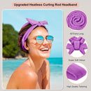 Axooms Heatless Curling Rod Headband with Hair Clips and Scrunchies