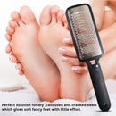 Axooms Foot File and Callus Remover, Metal Dry Skin Removal Tool, Salon-Style Dead Skin Remover for Wet and Dry Feet, Professional Foot File