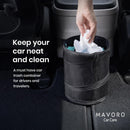 Axooms Car Trash Can, Portable Foldable Waterproof Garbage Bag, 2-Gallon 1-Pack