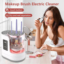Axooms 3-in-1 Electric Makeup Brush Cleaner and Dryer, Multifunctional USB Deep Cleaner for All Brush Sizes, Blush and Contour Brushes