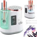 Axooms 3-in-1 Electric Makeup Brush Cleaner and Dryer, Automatic USB Cosmetic Brush Cleaner for All Sizes, Contour and Eyeshadow Brushes