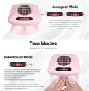 Axooms 300W Air Nail Dryer with Automatic Sensor, Warm and Cool Air Fan for Regular Nail Polish, Home and Salon Use
