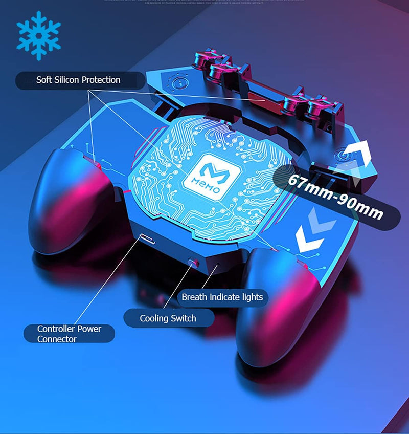 Mobile Phone Controller with Fast Cooling Fan