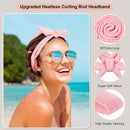 Axooms Heatless Curling Rod Headband with Hair Clips and Scrunchies