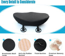 Axooms Car Seat Cushion for Driving – Comfortable Memory Foam Driver’s Seat Cushion with Back Support and Pain Relief for Car Travel and Long Trips (Black)