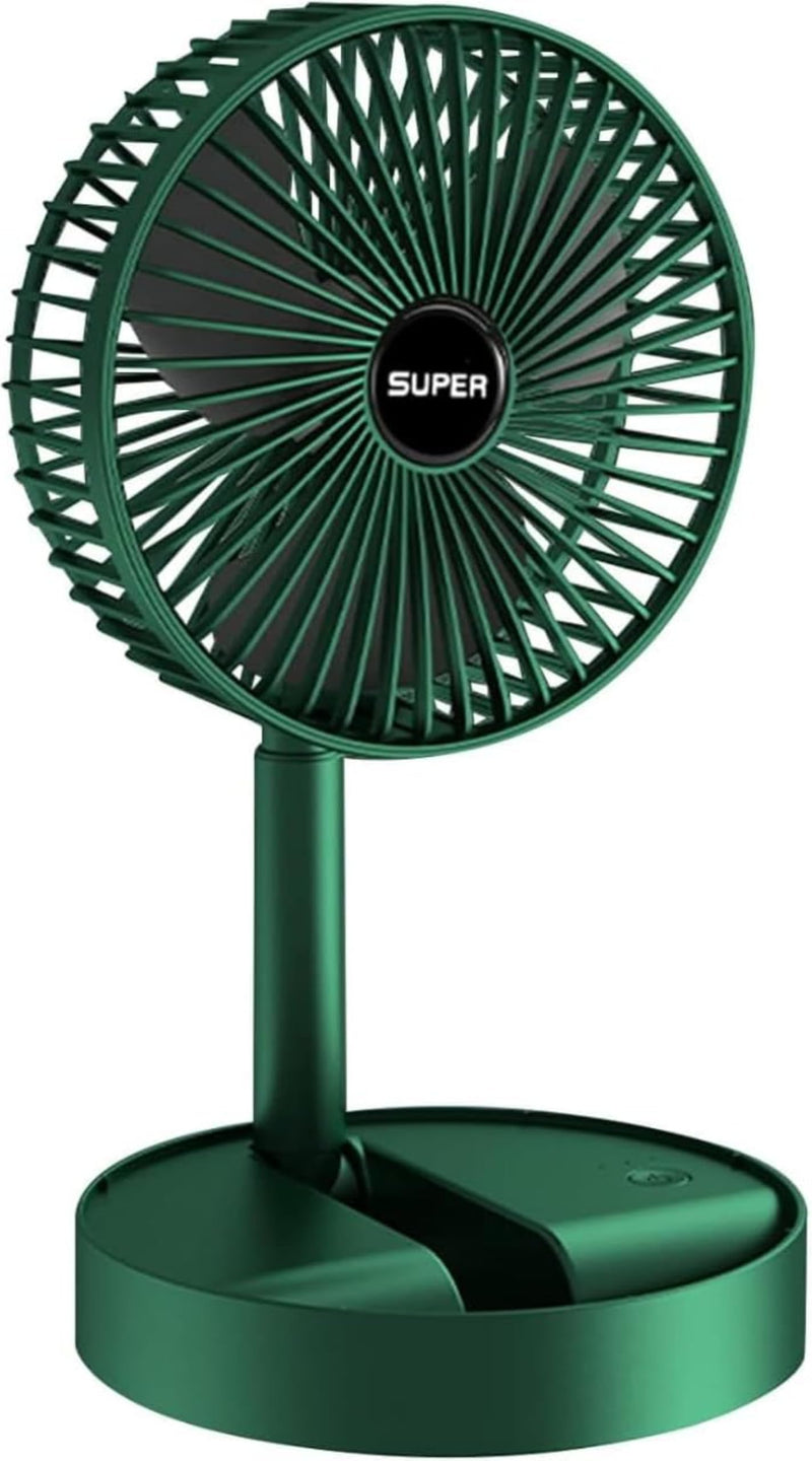 Foldable Desk Fan with Adjustable Height