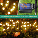 Axooms Solar Outdoor Lights Waterproof - 8 Packs 64 LED Solar Garden Lights, Patio Decor, Yard Decor, Unique Gifts for Women, Grandma Gifts
