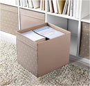 Axooms DRÖNA Box, Beige Dotted, 6-Pack (15 x 13 x 13 in)