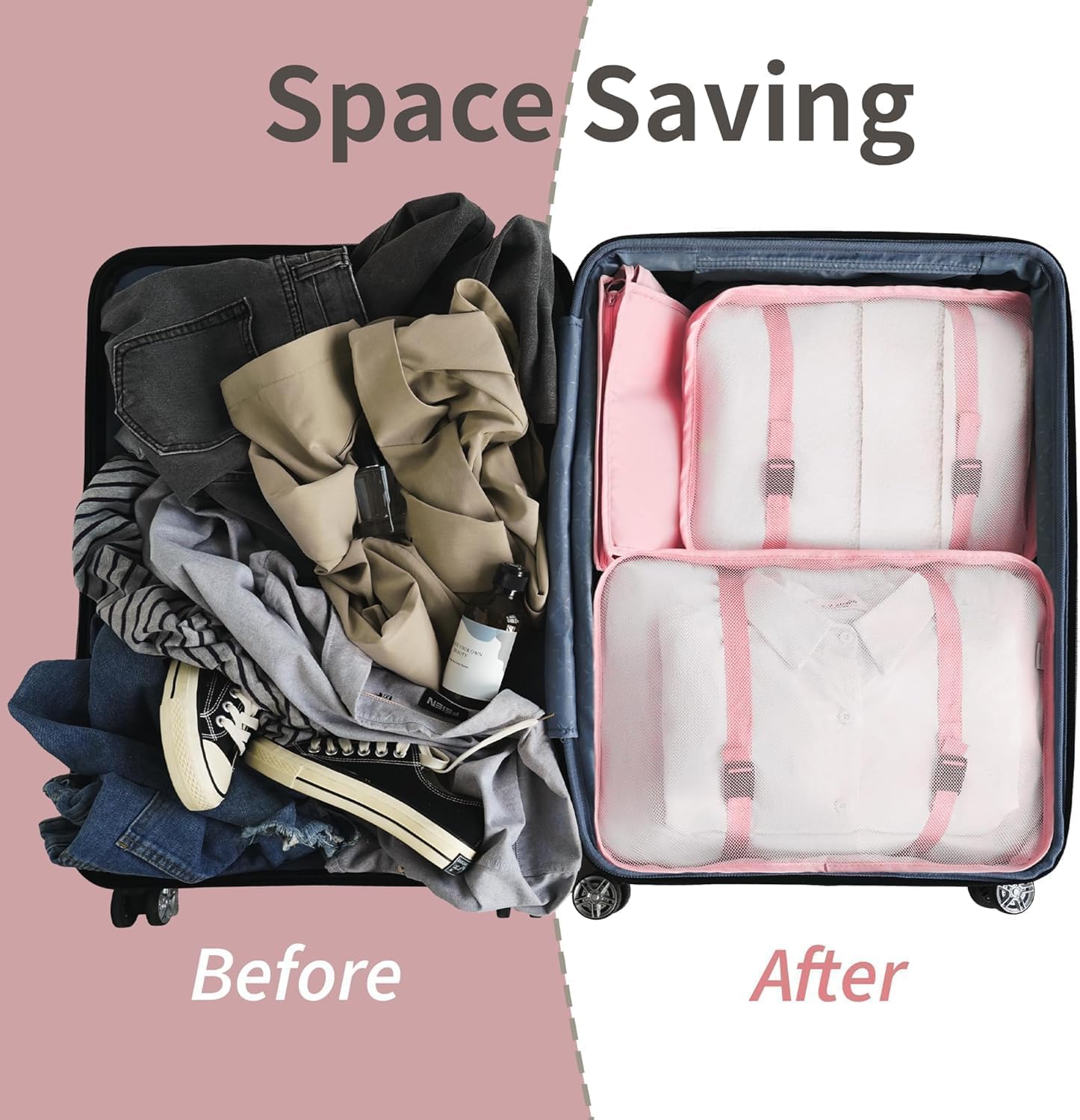 Packing Cube Set for Travel