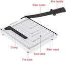 Axooms Professional Heavy Duty Paper Cutter 12 Inch A4 Size by Sputnik in White (A4, B5, A5, B6, B7) (White)