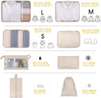 Packing Cube Set for Travel