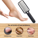 Axooms Foot File and Callus Remover, Metal Dry Skin Removal Tool, Salon-Style Dead Skin Remover for Wet and Dry Feet, Professional Foot File