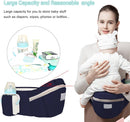 Axooms Multifunctional 9-in-1 Baby Carrier with Hip Seat, Newborn to Toddler
