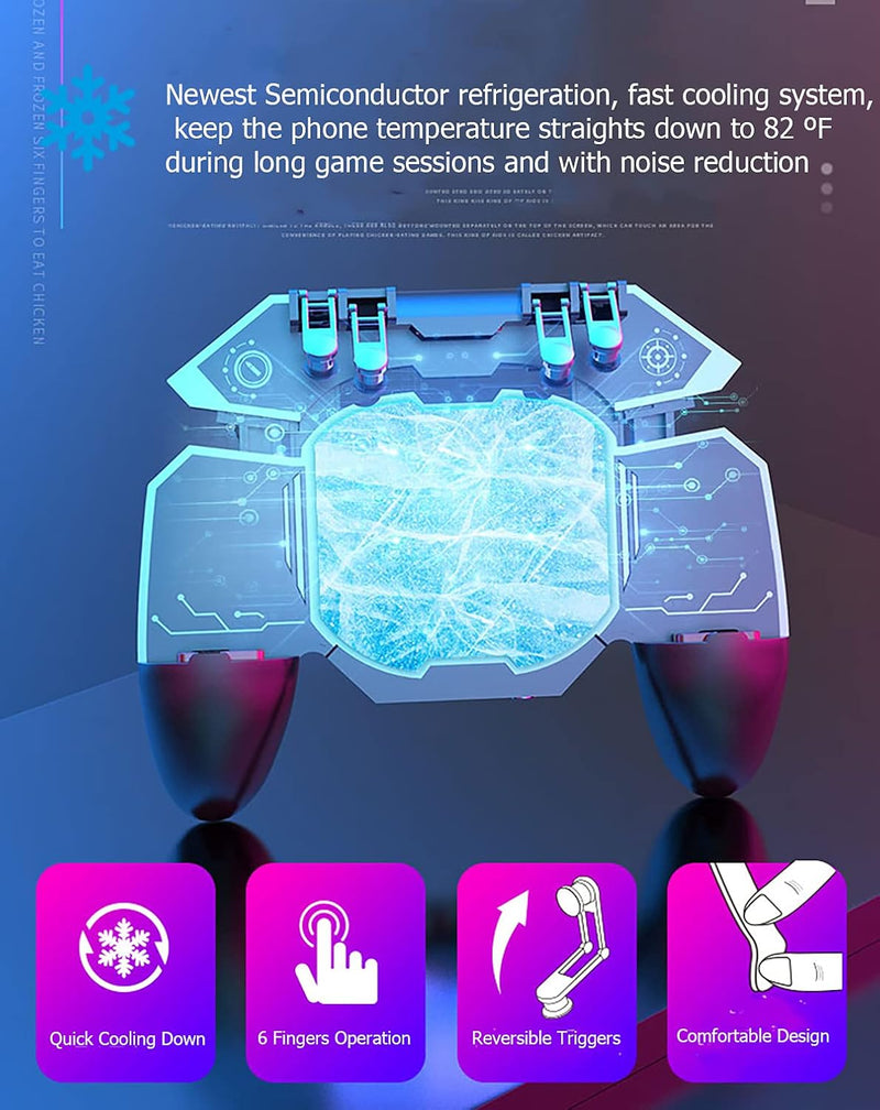 Mobile Phone Controller with Fast Cooling Fan