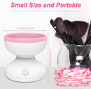 Axooms Pink Electric Silicone Makeup Brush Cleaner