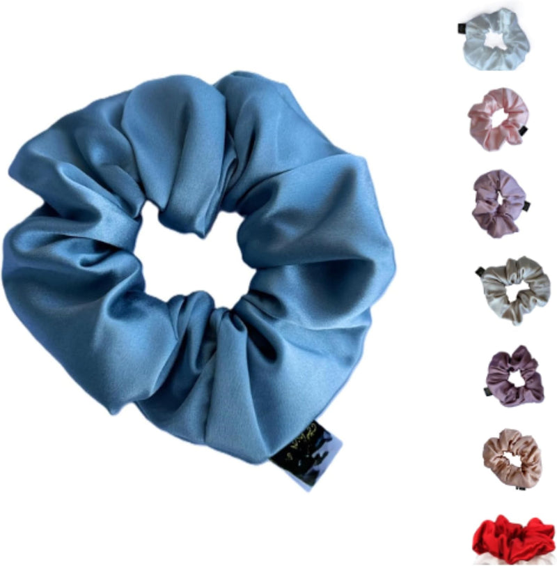 Silk Hair Scrunchies for Women
