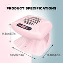 Axooms Nail Dryer Fan with 300W High-Speed Motor for Fast Drying and Powerful Airflow