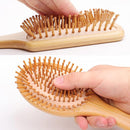 Axooms 3-Piece Natural Bamboo Hair Brush Set for Women, Men & Babies, Detangling Brushes for Wet, Dry, Curly, Thick & Straight Hair