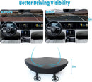 Axooms Car Seat Cushion for Driving – Comfortable Memory Foam Driver’s Seat Cushion with Back Support and Pain Relief for Car Travel and Long Trips (Black)