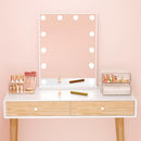 Axooms Clear 3-Tier Makeup Organizer with 2 Drawers and Lipstick Tray