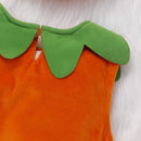 Axooms Baby Boy and Girl Halloween Pumpkin Costume Romper with Hat and Booties