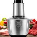 Axooms Electric Food Chopper – 3L Stainless Steel Meat Grinder with Full Motor for Vegetables, Fruits, Nuts & Meat