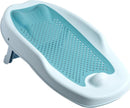 Axooms Foldable Baby Bath Seat for Newborns, Non-Slip Portable Infant Bath Support, Quick-Dry Mesh for Ages 0–12 Months (Blue)