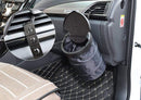 Axooms Foldable Car Trash Can with Embossed Design