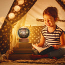Axooms 3D Galaxy Crystal Ball Night Light, Solar System USB Crystal Lamp, Wooden Colorful Home Decor Gift for Teens, Boys and Girls