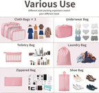 Packing Cube Set for Travel