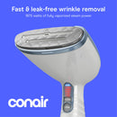 Conair Handheld Garment Steamer for Clothes, Turbo ExtremeSteam 1875W Fabric Steamer, Portable Handheld Design, Strong Penetrating Steam, Amazon Exclusive, Purple