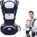 Axooms Multifunctional 9-in-1 Baby Carrier with Hip Seat, Newborn to Toddler
