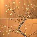 Axooms Artificial Bonsai Tree Lights 21" - 108 LED Firefly Fairy Tree Light, Battery/USB Powered, Touch Control, Warm White for Bedroom, Desktop, Christmas & Indoor Decor