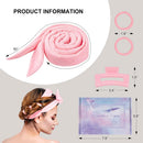 Axooms Heatless Curling Rod Headband with Hair Clips and Scrunchies