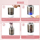 Axooms Electric Makeup Brush Cleaner Machine, USB Portable Make up Brush Cleaner for All Size Makeup Brush Multi Functional Tool for Automatic Cleaning, Drying, and Storage Great Gift for Women