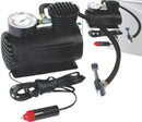 Axooms 12V Portable Tire Inflator, 300 PSI Car Air Compressor with Pressure Gauge and Multi-Nozzle Adapter Kit for Cars, Bikes and Inflatables