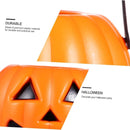 Axooms Halloween Pumpkin Bucket for Trick or Treat Candy Collection, Jack-O-Lantern Pumpkin Candy Bucket with Handle, Small Pumpkin Candy Holder for Halloween Decorations - Set of 2