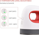 Axooms Mini Heat Press Machine for T-Shirts, Easy-to-Use Heat Transfer Iron for Clothes, Bags, Hats, Pillows, Leather Blankets, Heat Transfer Vinyl & DIY Home Projects