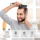 Axooms Beard Straightening Comb, Portable Hair and Beard Styling Brush for Men and Travel, White