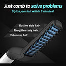 Axooms Fast Electric Beard Straightening Brush for Men