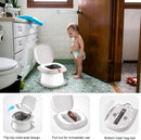Axooms Portable Foldable Travel Potty for Toddlers, Toilet Training for Boys and Girls, Indoor and Outdoor, Pink