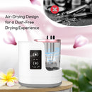 Axooms 3-in-1 Electric Makeup Brush Cleaner, Dryer, and Storage System, USB-Powered