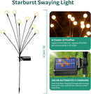 Axooms Solar Outdoor Lights Waterproof - 8 Packs 64 LED Solar Garden Lights, Patio Decor, Yard Decor, Unique Gifts for Women, Grandma Gifts