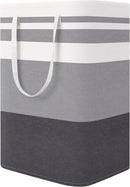 Axooms Foldable Laundry Basket, Large Laundry Bag with Carry Handles, Collapsible Storage Basket for Toys, Clothes & Bedroom