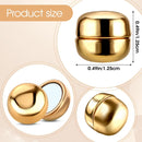 Axooms 8 Pairs Strong Magnetic Hijab Pins for Scarf , Heavy Duty Head Pins, Running Apron Clips, Snag-Free Shawl Clips, Small Safety Button Clips for Shirts