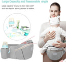 Axooms Multifunctional 9-in-1 Baby Carrier with Hip Seat, Newborn to Toddler
