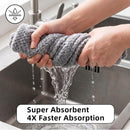 Axooms Microfibre Hair Towel 100 x 60 cm Super Absorbent