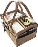 Axooms Baby Diaper Organizer Bag, Large Diaper Caddy for Car and Travel