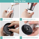 Axooms Ceramic Salt & Pepper Grinder Set with Adjustable Coarseness for Sea Salt and Pepper - Chef's Professional Spice Grinder Mill (Set of 2)