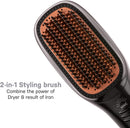 Joy Professional 2 in 1 Hot Air Styling Comb, Air Styling & Drying System, Multi Style Hair Styling Brush, Hair Dryer and Hair Straightener (10% Discount on Checkout)
